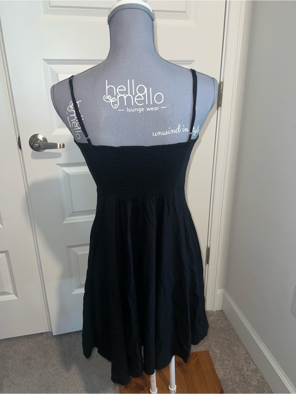 GAP Black Spaghetti-Strap Dress - Picture 3 of 5
